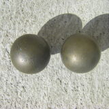 Old brass balls