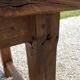 Table de ferme chêne massif