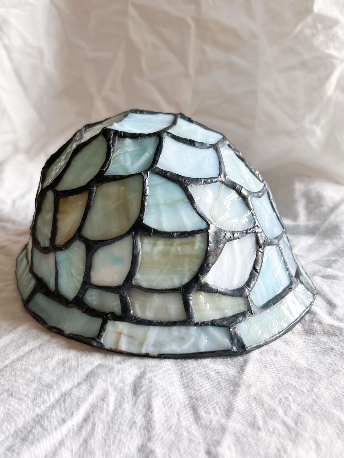 vintage turtle lamp in Tiffany style