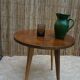 Art Deco walnut side table or coffee table.