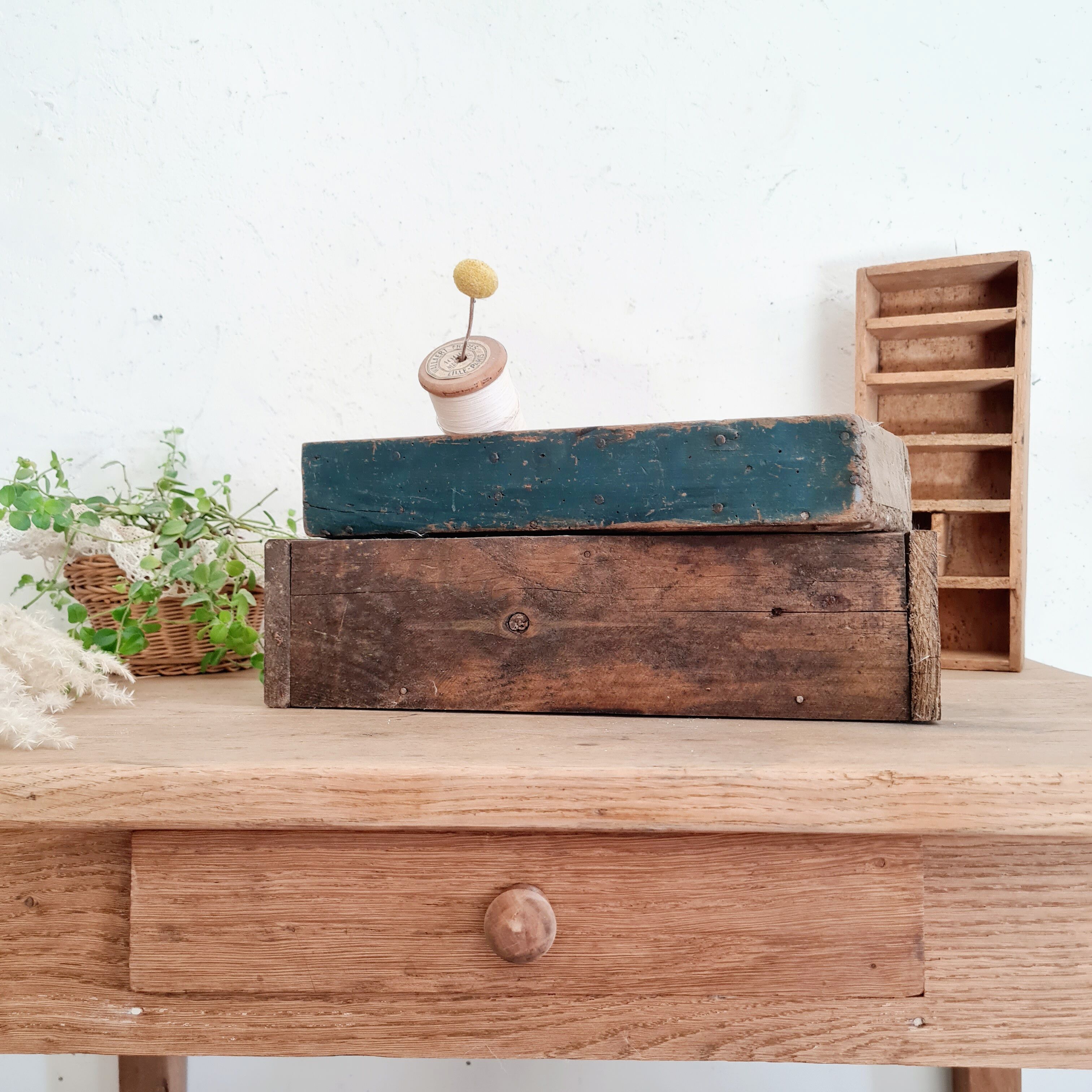 Casier de métier - boîte en bois compartimentée
