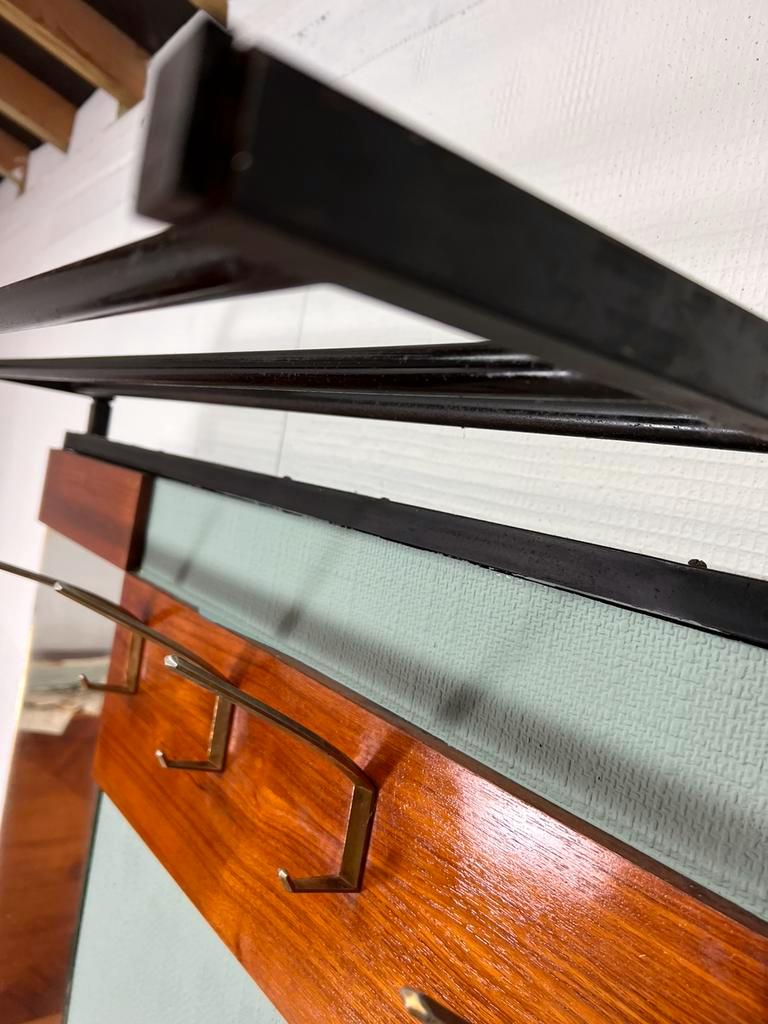 vintage coat rack furniture / standing coat rack