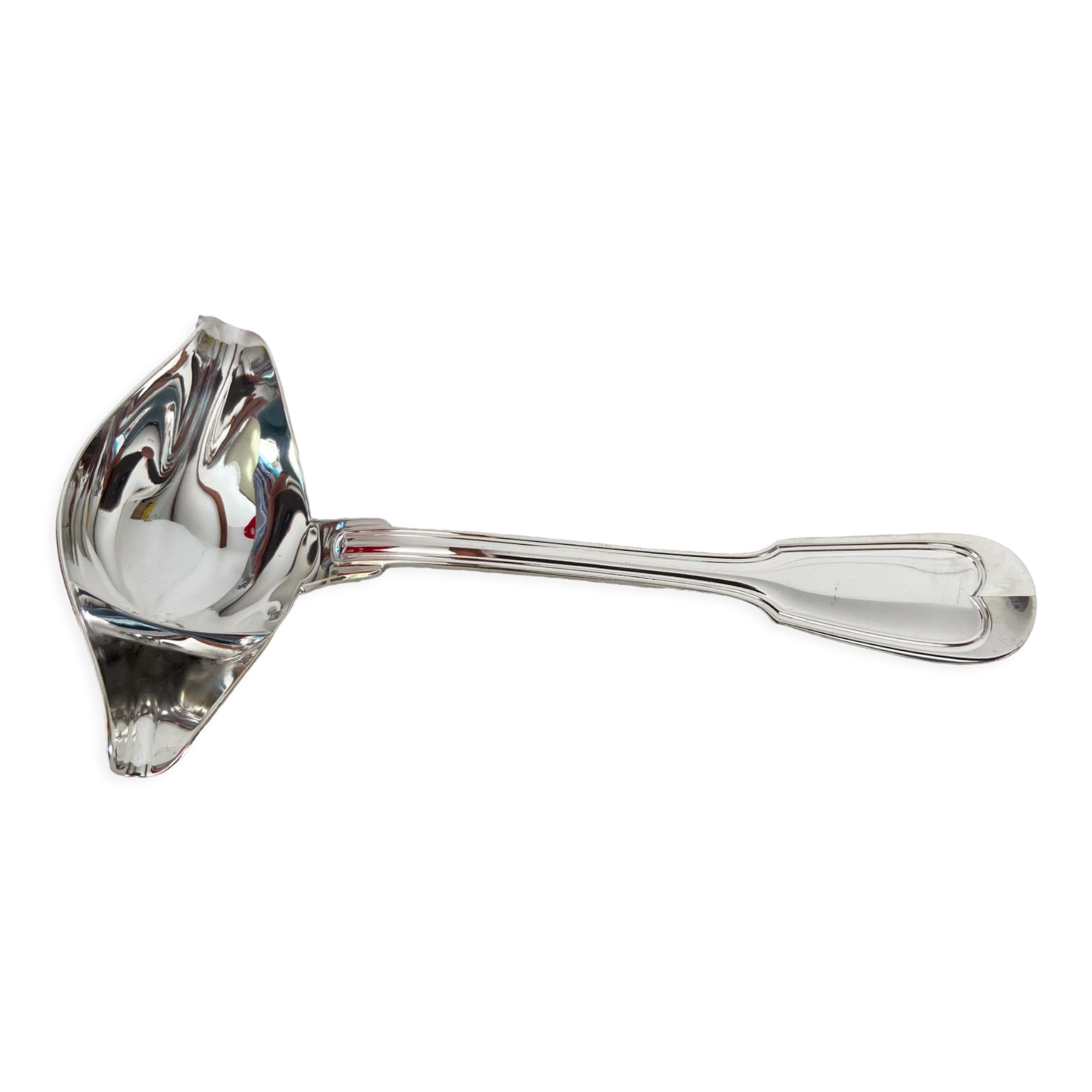 Degreaser sauce spoon Silver metal