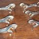 6 "horse" knife holders