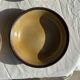 Set of 8 brown-rimmed stoneware deep plates Atelier Saint Simon D19.5