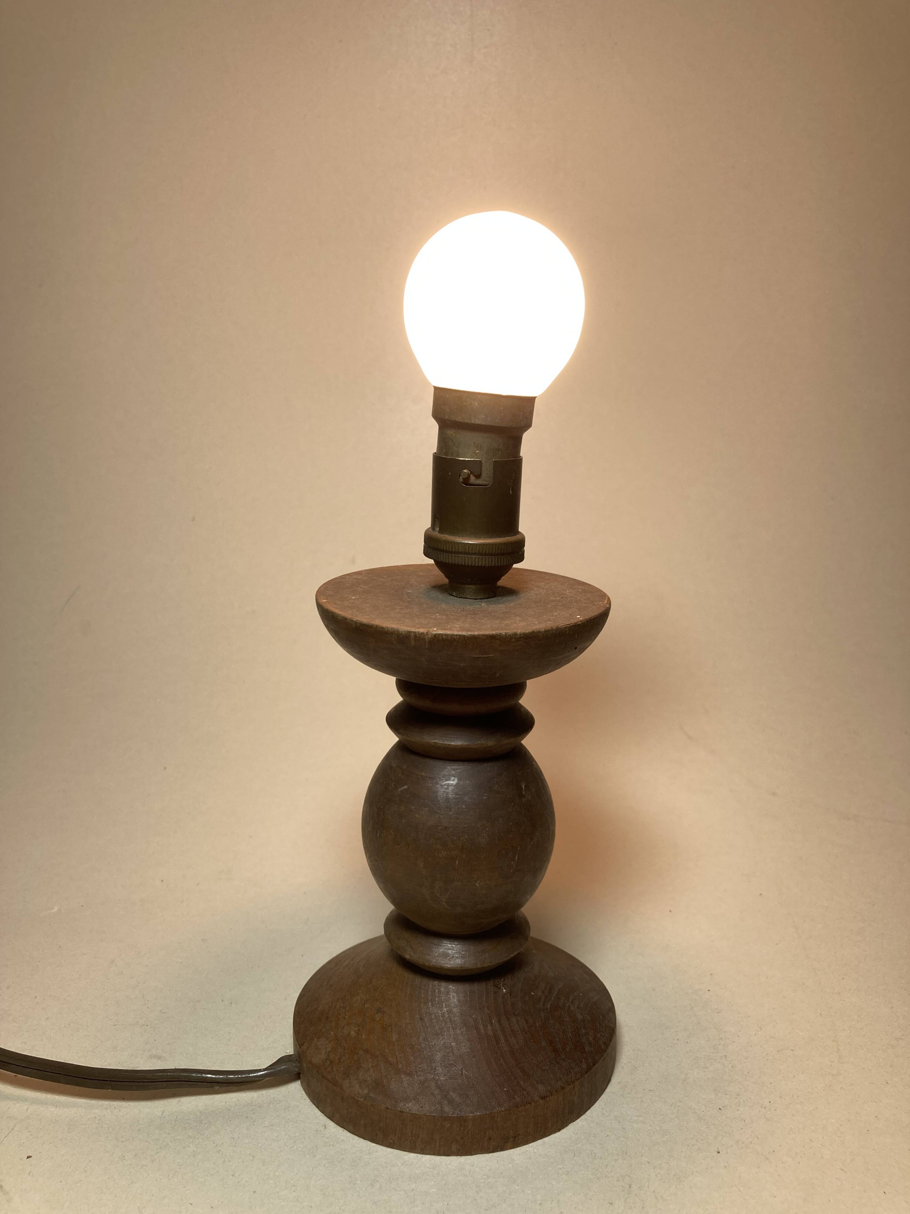 Wooden lamp