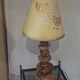 Lampe en olivier