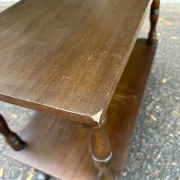 Vintage dessert trolley – Side table / Retro TV unit 1980