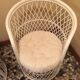 Pair of rattan armchairs