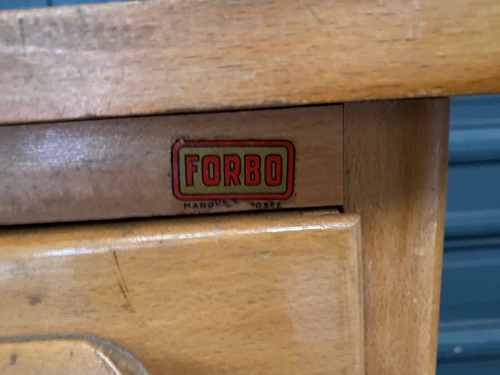 Small children's desk Forbo French design three drawers 1960