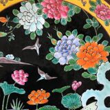 Large mesh porcelain dish, Japan