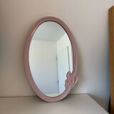 Miroir ovale style Art Nouveau
