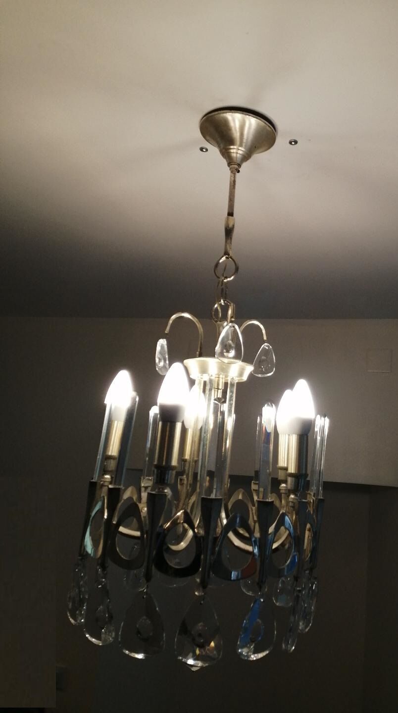 Chandelier of the Sciolari House in Milan