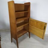 Vintage oak secretary shelf