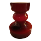 Vase ou bougeoir en verre