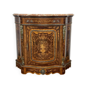 Buffet marqueté en bois