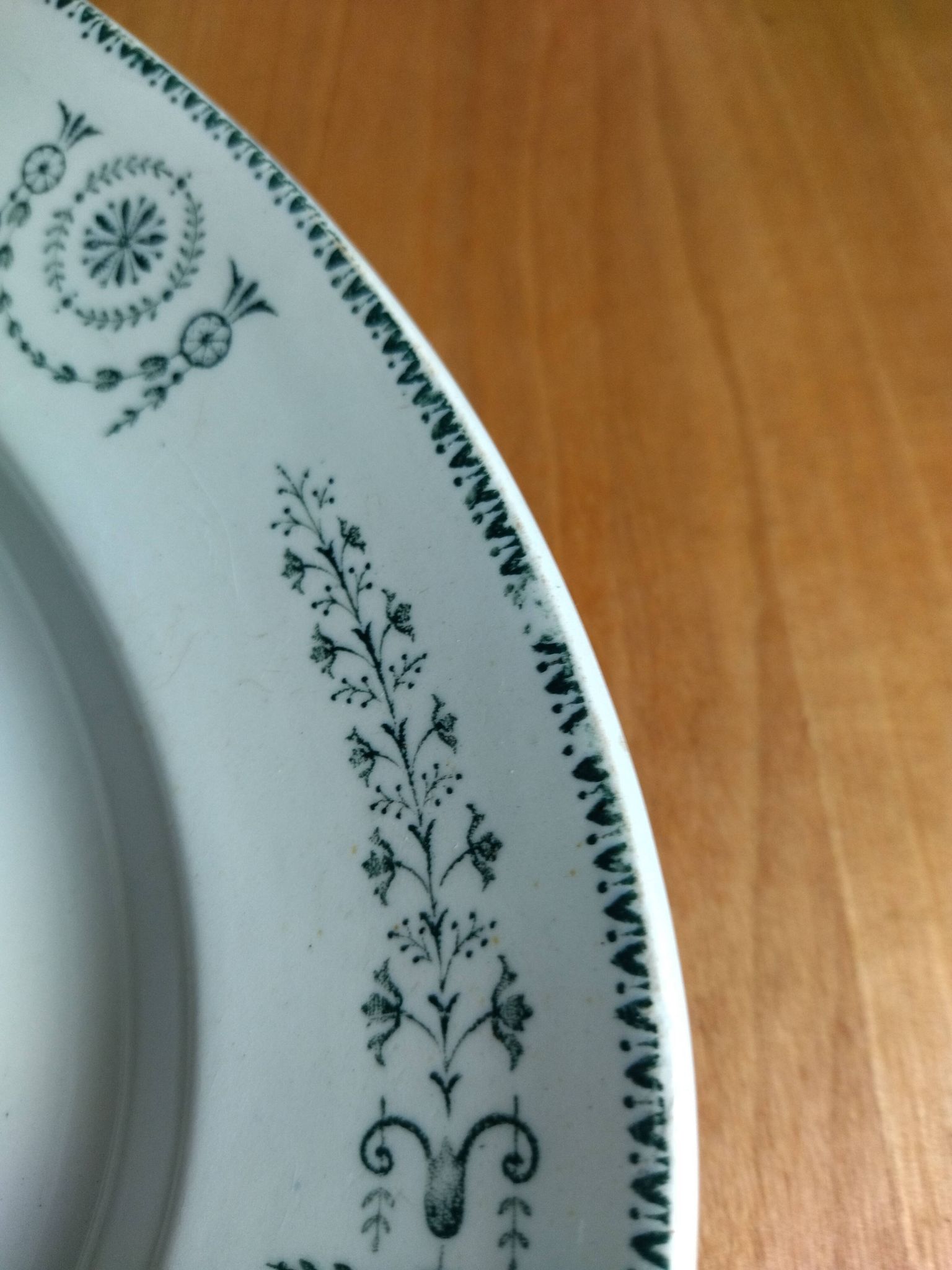 Old service dish k&G Lunéville model Laetitia