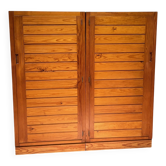 Vintage wardrobes by Pierre Gautier Delaye from the 1950s.