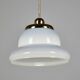 Veb Narva glass pendant