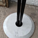 Porte-manteaux sur pied forme perroquet / Socle et patères marbre / Modern Mid-Century / Vintage 1960
