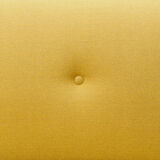 50s convertible sofa, refurbished, yellow