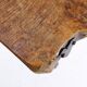 Table d'appoint tripode en bois et fer forgé, 1960