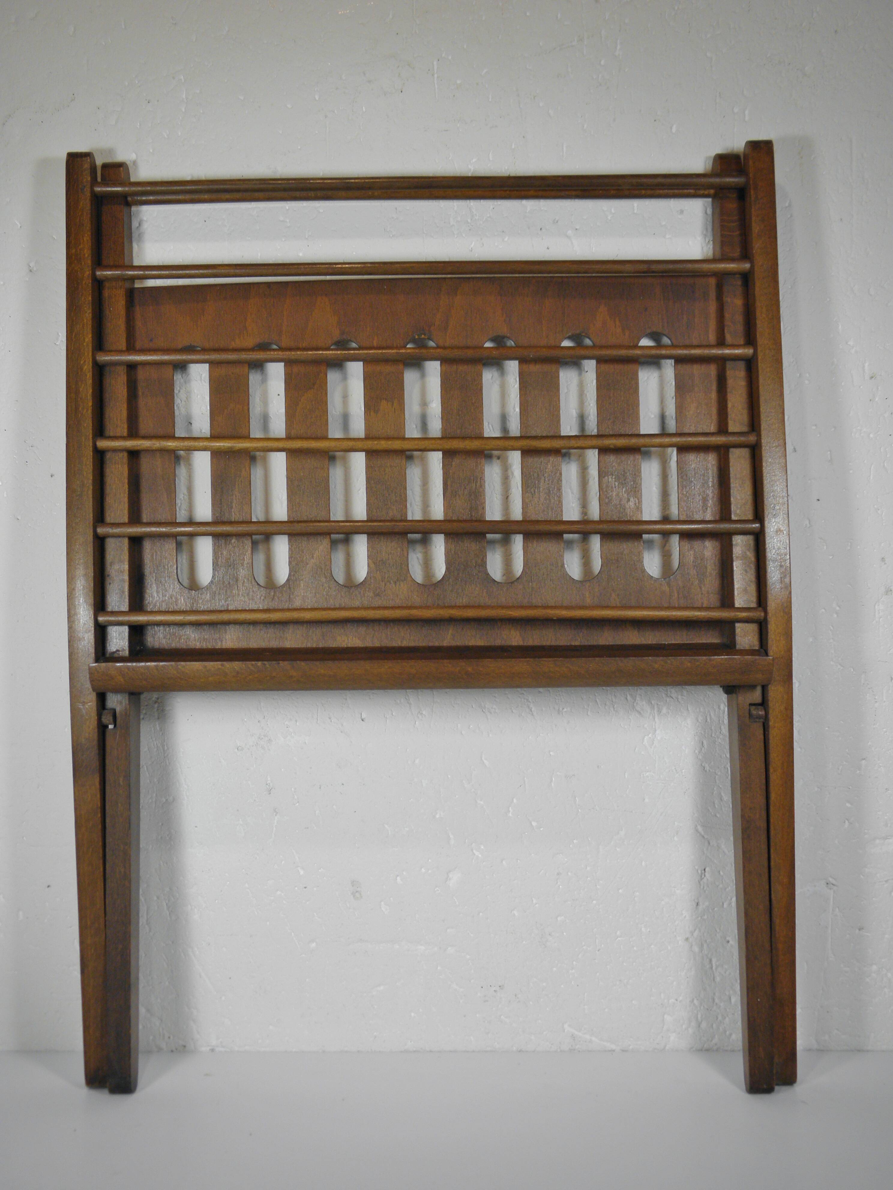 Cees BRAAKMAN folding MAGAZINE RACK - DESIGN 1960