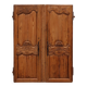 Pair of two Antique French Provincial hand carved doors, ca. 1880