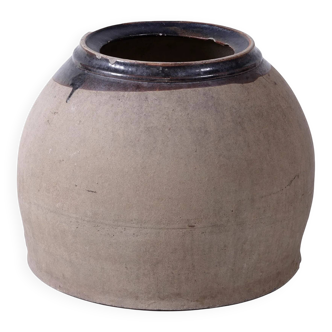 Anping - Pot chinois en terre cuite à col brun n°2