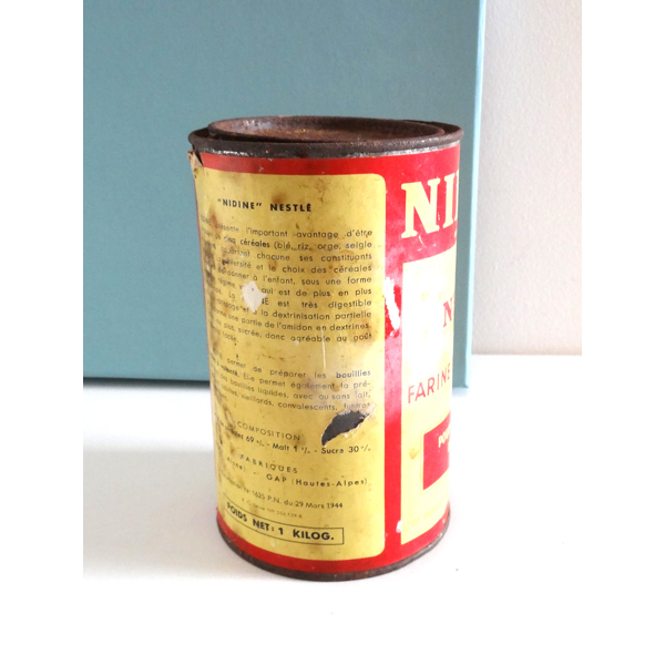 Boite Ancienne De Cereales Pour Bebe Nidine Nestle Selency Boite Ancienne De Cereales Pour Bebe Nidine Nestle Selency