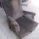Brown toad chair