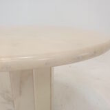 Set of 3 Italian Marble Side Tables, 1970s