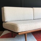 Scandinavian daybed teak bench by Peter Hvit