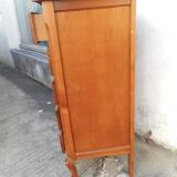 Meuble en merisier à 5 tiroirs