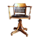 Fauteuil bureau Kohn n°640 à vis Sécession viennoise 1909 ca
