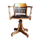 Office armchair Kohn n°640 with screws Vienna Secession 1909 ca