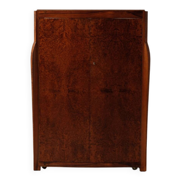 Cabinet en palissandre et bois de ronce 1930/1940