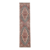 3x13 Persian Antique Runner Rug, 94x387Cm