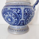 German sandstone jug decoration medieval kings