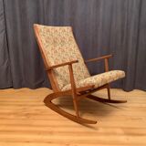 Model 97 rocking chair by Holger Georg Jensen, Tønder Møbelværk, Denmark, 1950s