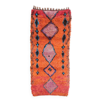 Boujad vintage moroccan rug, 82 x 184 cm