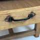 Table de monastère française en chêne du 19ème siècle
