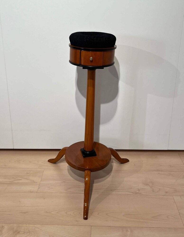 Biedermeier Sewing Stand in Cherrywood, South Germany, 1825