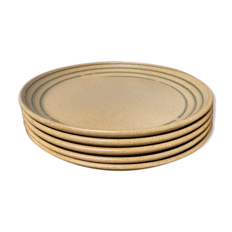 Plates in sandstone