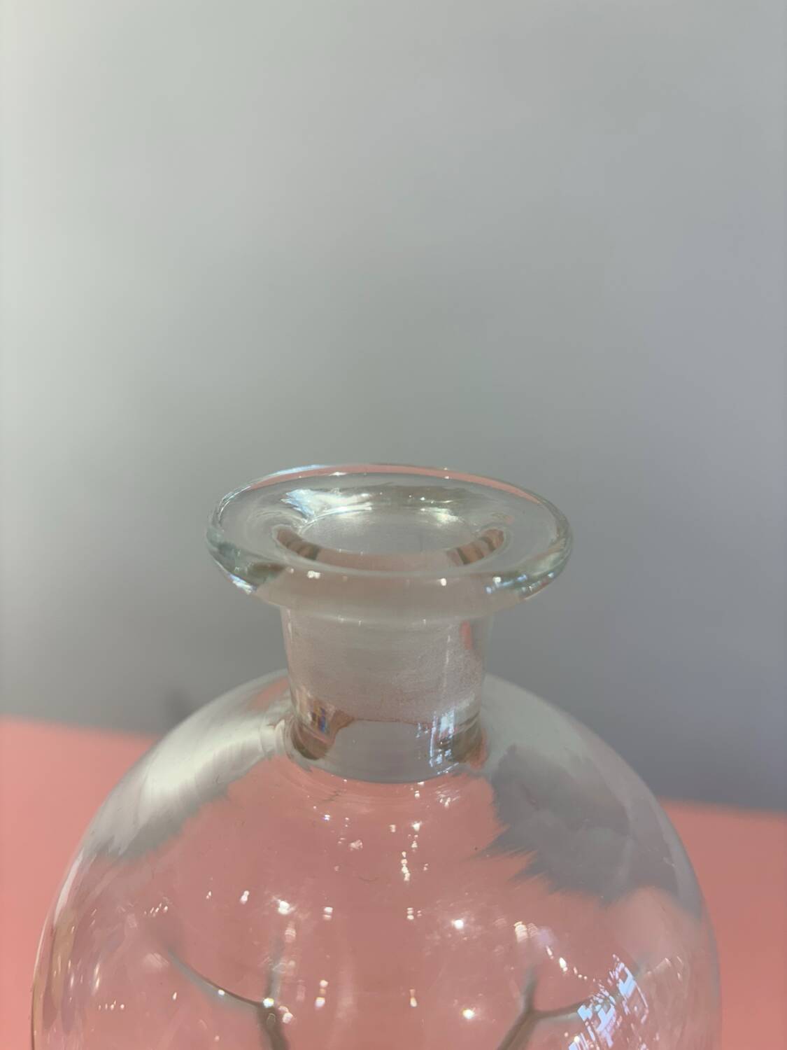 2 Holmegaard glass carafes