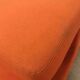 vintage orange armchair / single seat / club seat