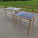 Nesting side coffee table