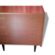 Commode en teck des années 60