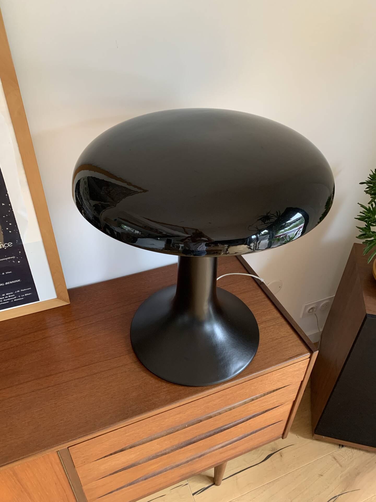 Large "Mushroom" Lamp FdC – Faïencerie de Charolles – 100% Ceramic