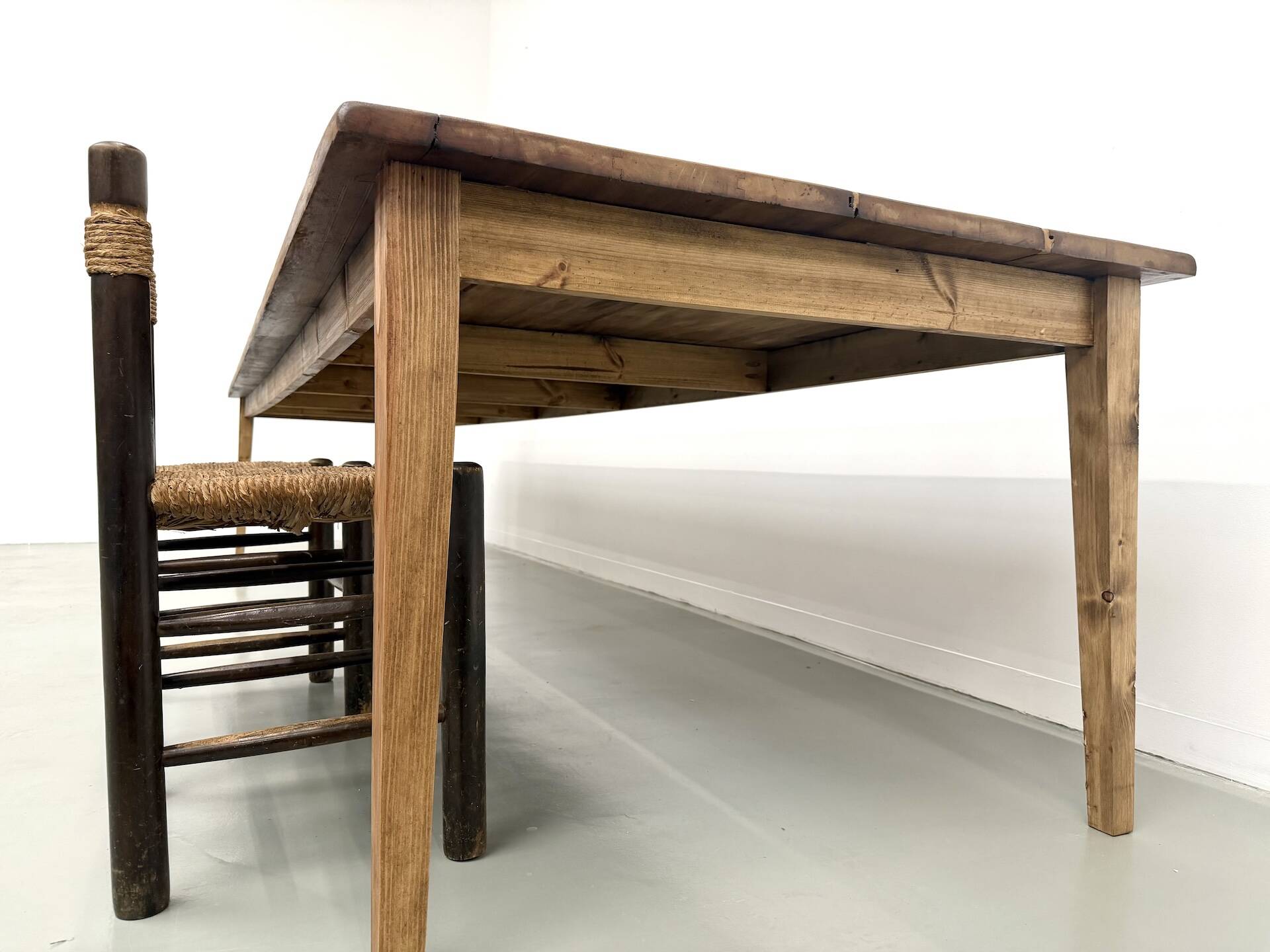 Large XXL Farm Table 4 Metres in Solid Chestnut
